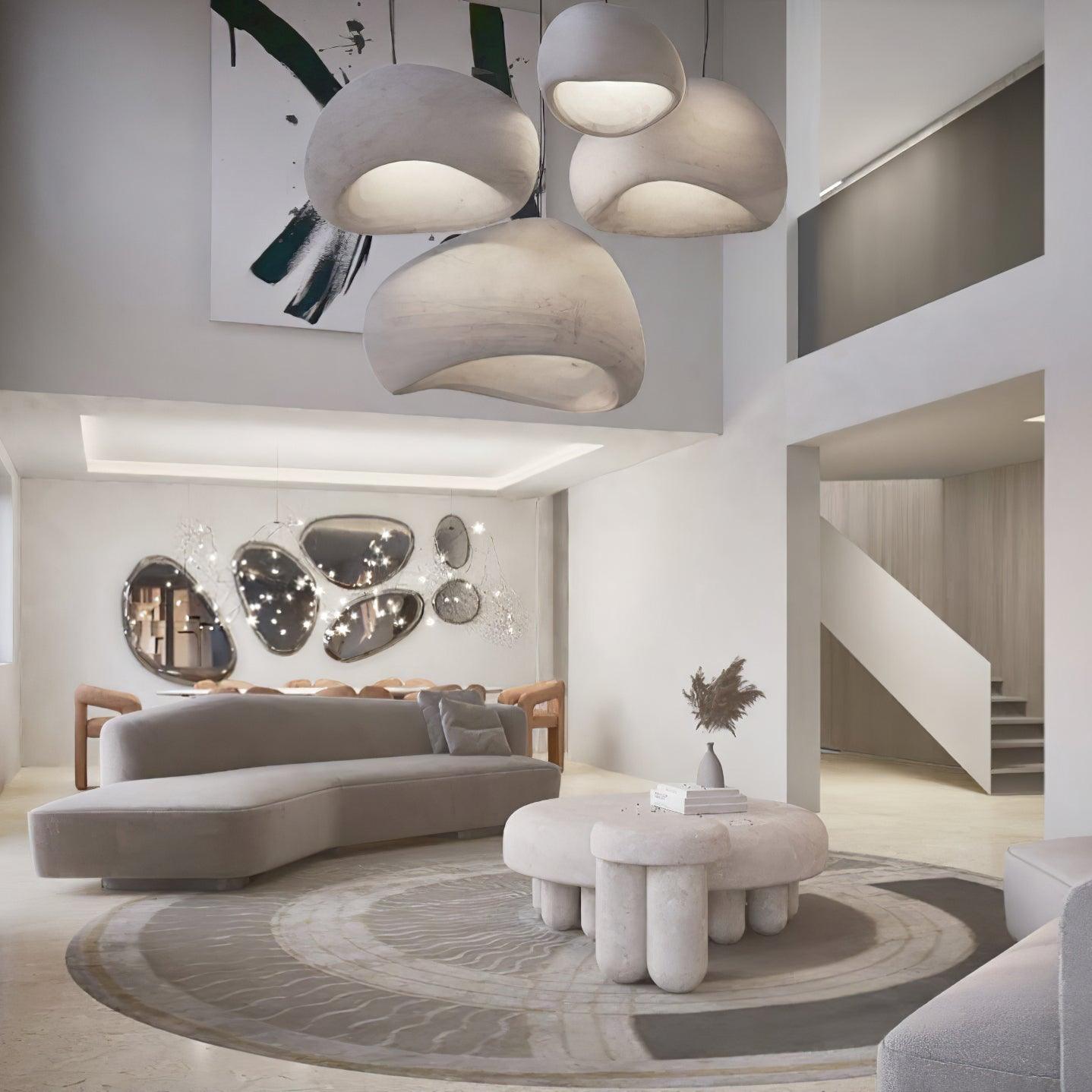 Nimbus Sculptural Cloud Sphere Pendant Light for Living Dining Room