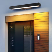 Vector Linear IP65 Outdoor Wall Light with Motion Sensor for Corridors