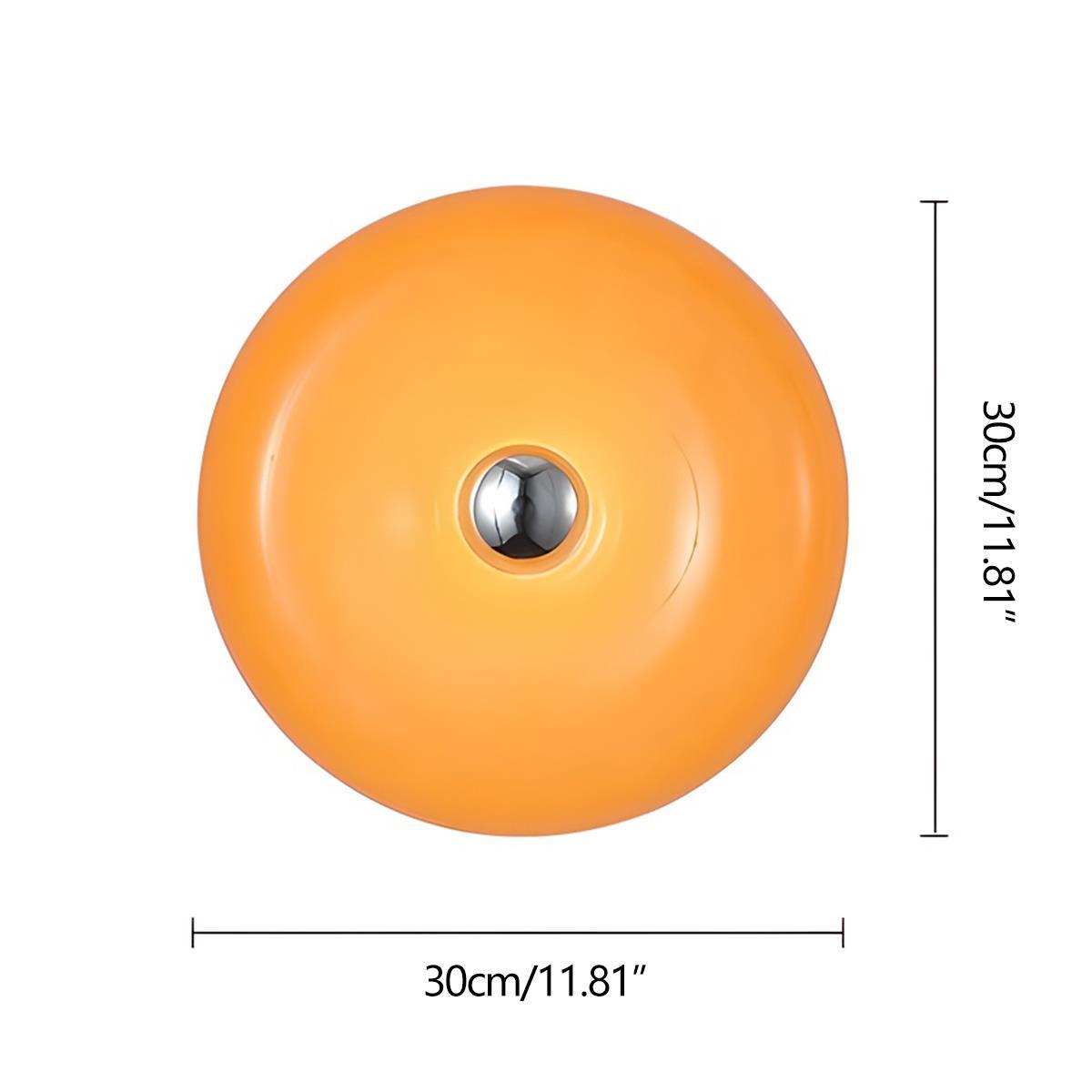 Anello Bauhaus Glass Donut LED Table Lamp for Bedroom & Living Room