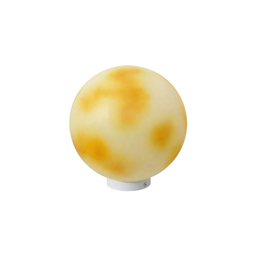 Selene Moon Sphere Solar Pillar Light for Gateposts and Garden Walls