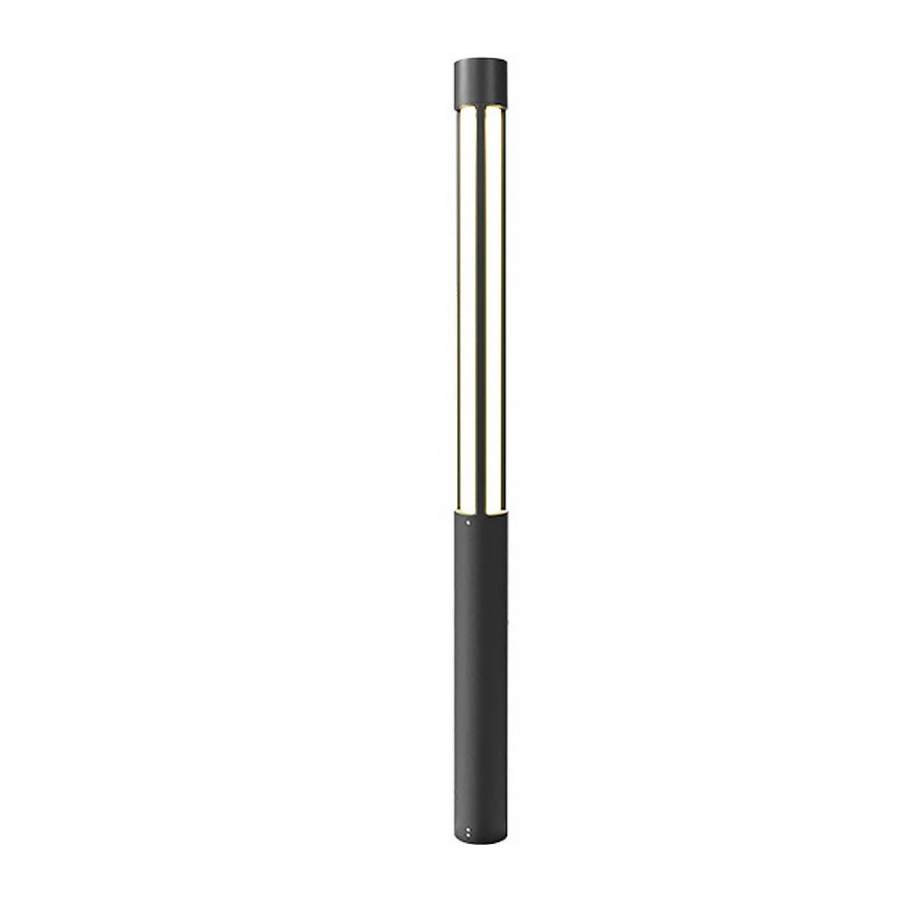 Stele Cylindrical LED Bollard Landscape Path Light for Garden Walkways
