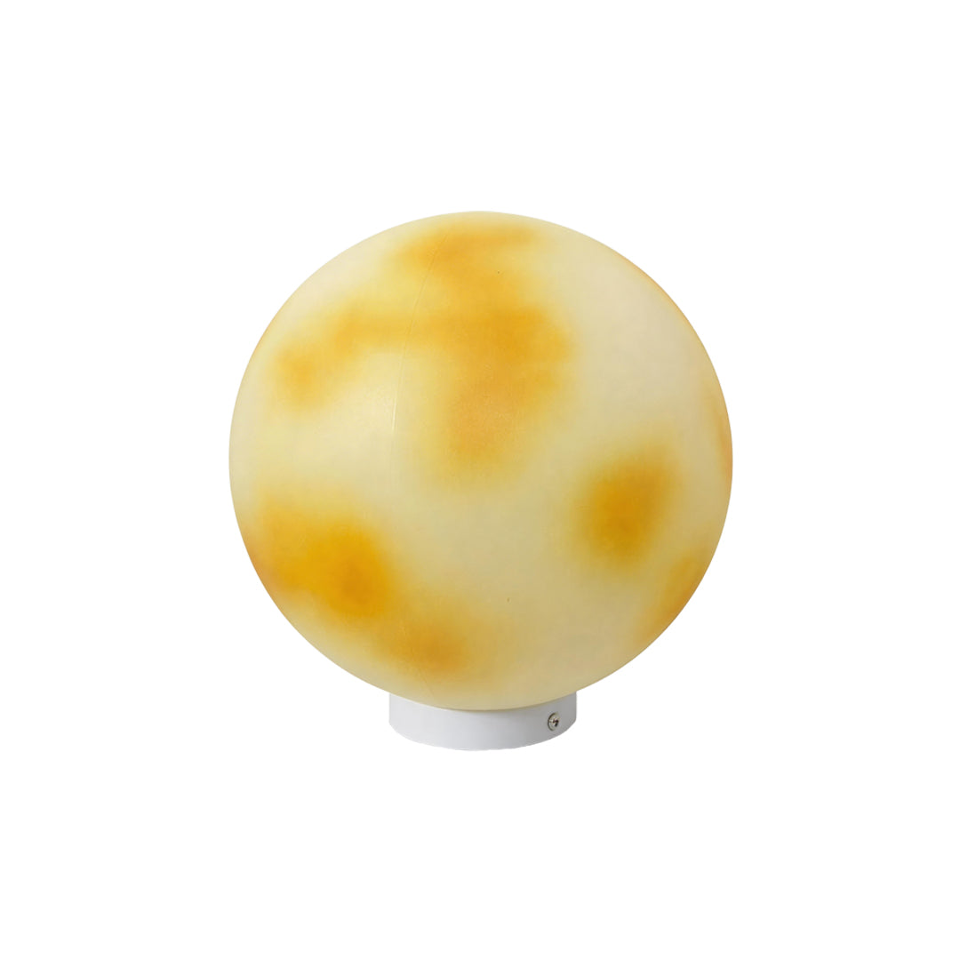 Selene Moon Sphere Solar Pillar Light for Gateposts and Garden Walls