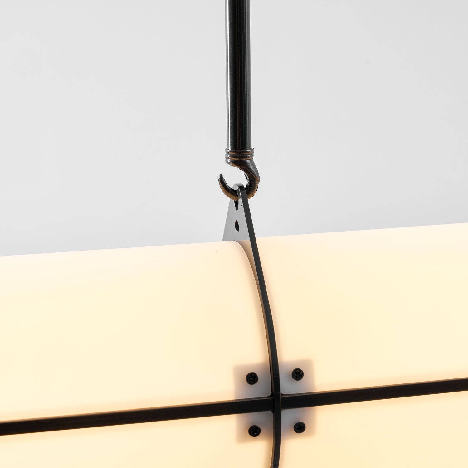Endless Linear Cylinder Dimmable LED Pendant Light for Kitchen Islands