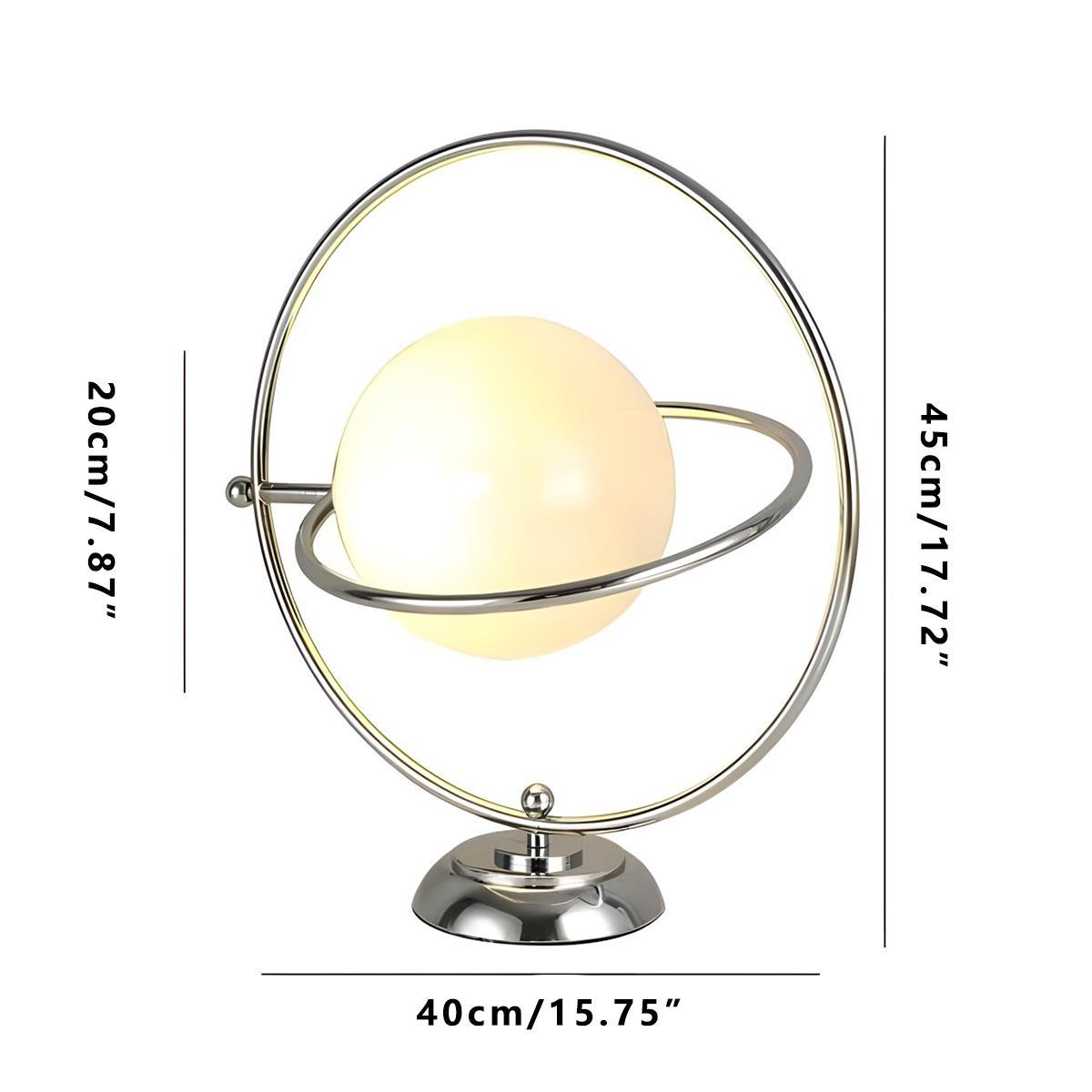 Nova Rotating Galaxy Globe LED Table Lamp for Bedroom & Living Room